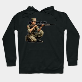 Sniper Girl Hoodie